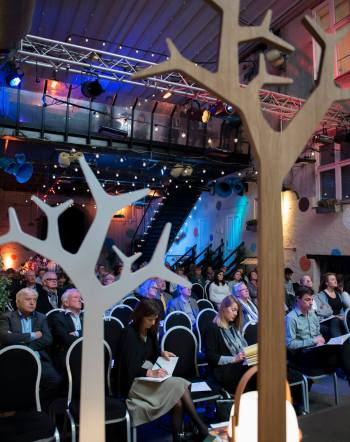 Den 3. nasjonale konferansen for trearkitektur ble arrangert på MESH. Foto: Knut Werner Lindeberg Alsén